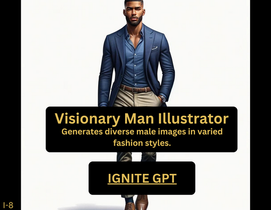 Visionary Man Illustrator