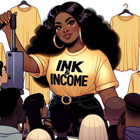 Ink and Income Workshop - Mastering T-shirt Business Basics - Start Your Journey Today