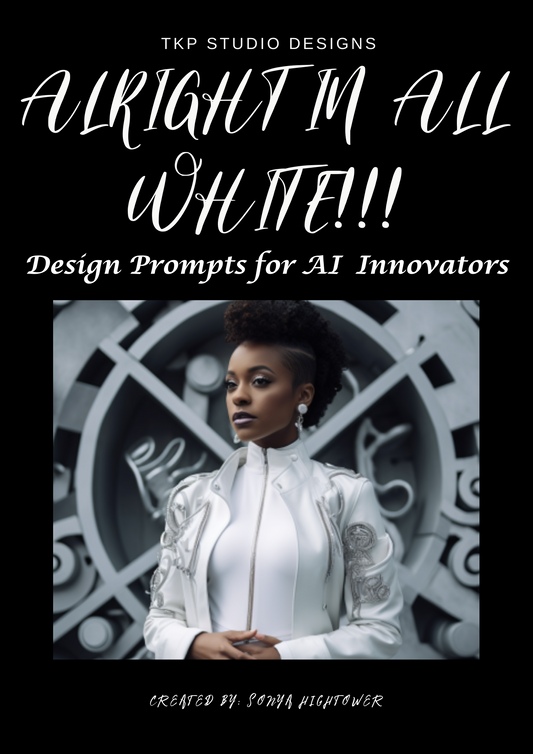 Alright in All White: Design Prompts for AI Innovators