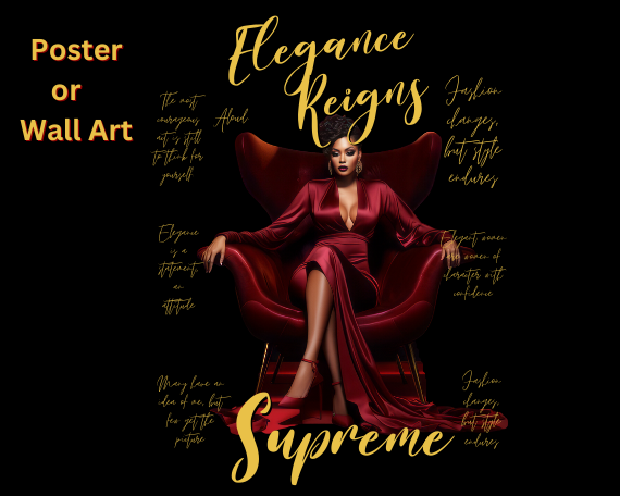 Elegance Reigns Supreme PLR journal