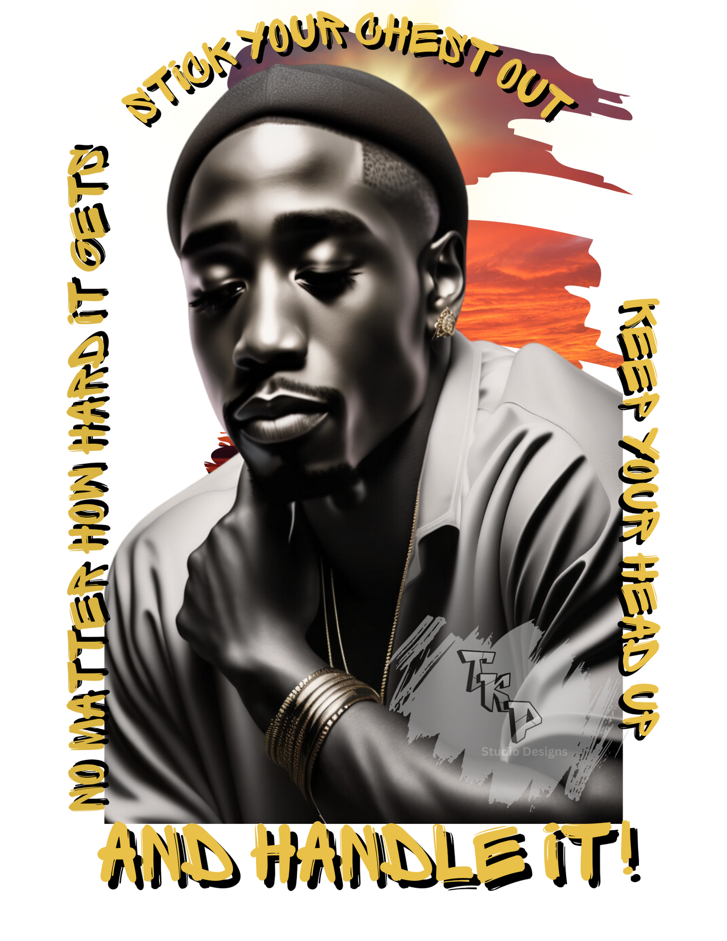 All Eyez on Me - Tupac Inspired Designs