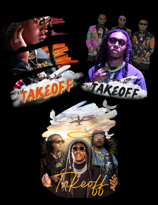 Takeoff Memorial DTF Set