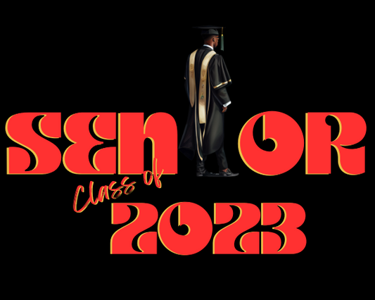 Seniors 2023 Set - Red and Gold