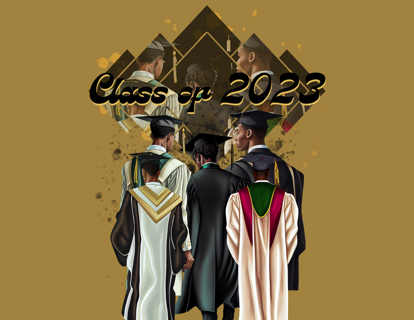 Class of 2023 Set - Black and Gold