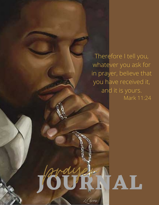 Prayer Journal Male