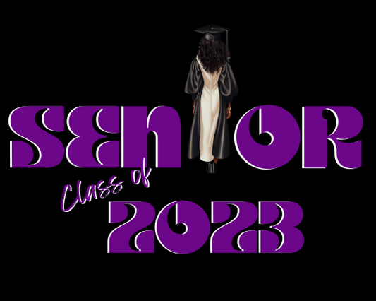 Seniors Set - Purple and White