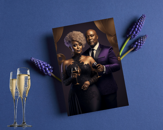 Royal Love Greeting Cards