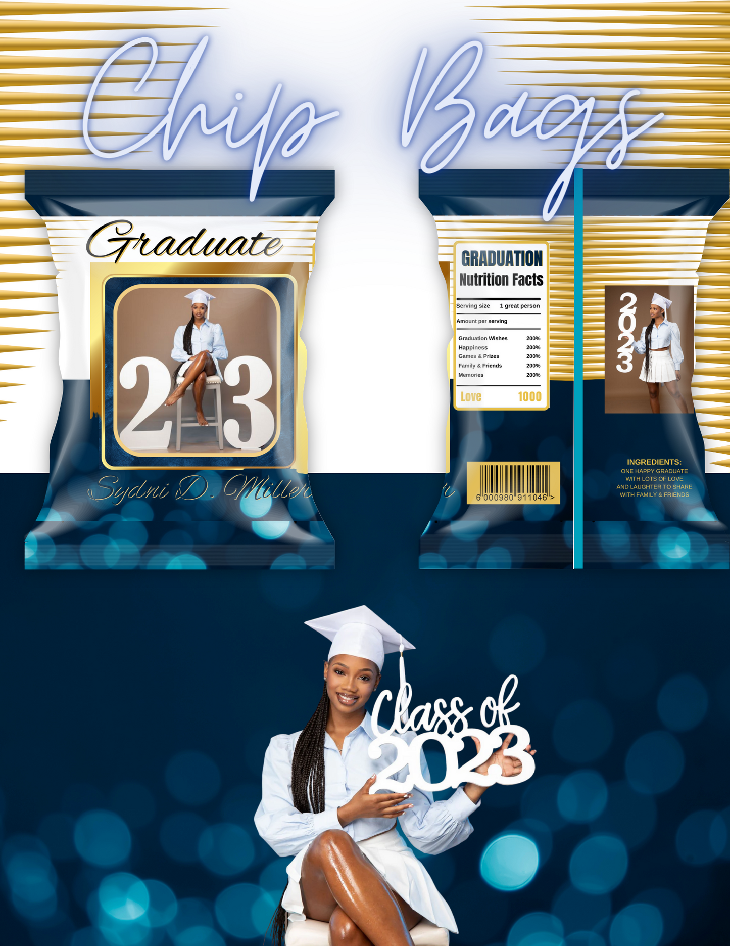 The Ultimate Editable Graduation Magazine Template Bundle I & II