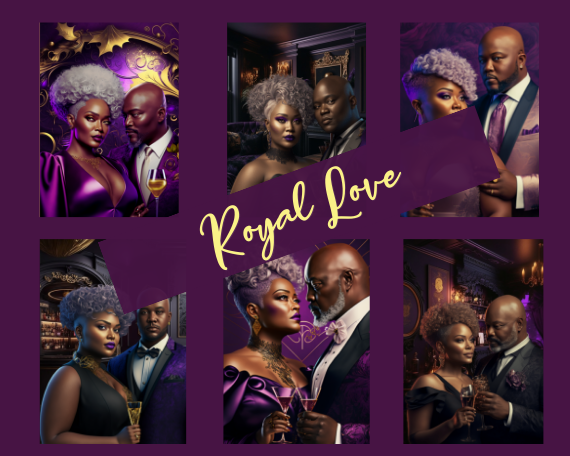 Royal Love Greeting Cards