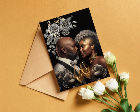 Exquisite Love Greeting Cards