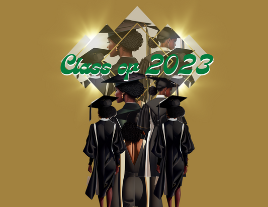 Class of 2023 - Green and White