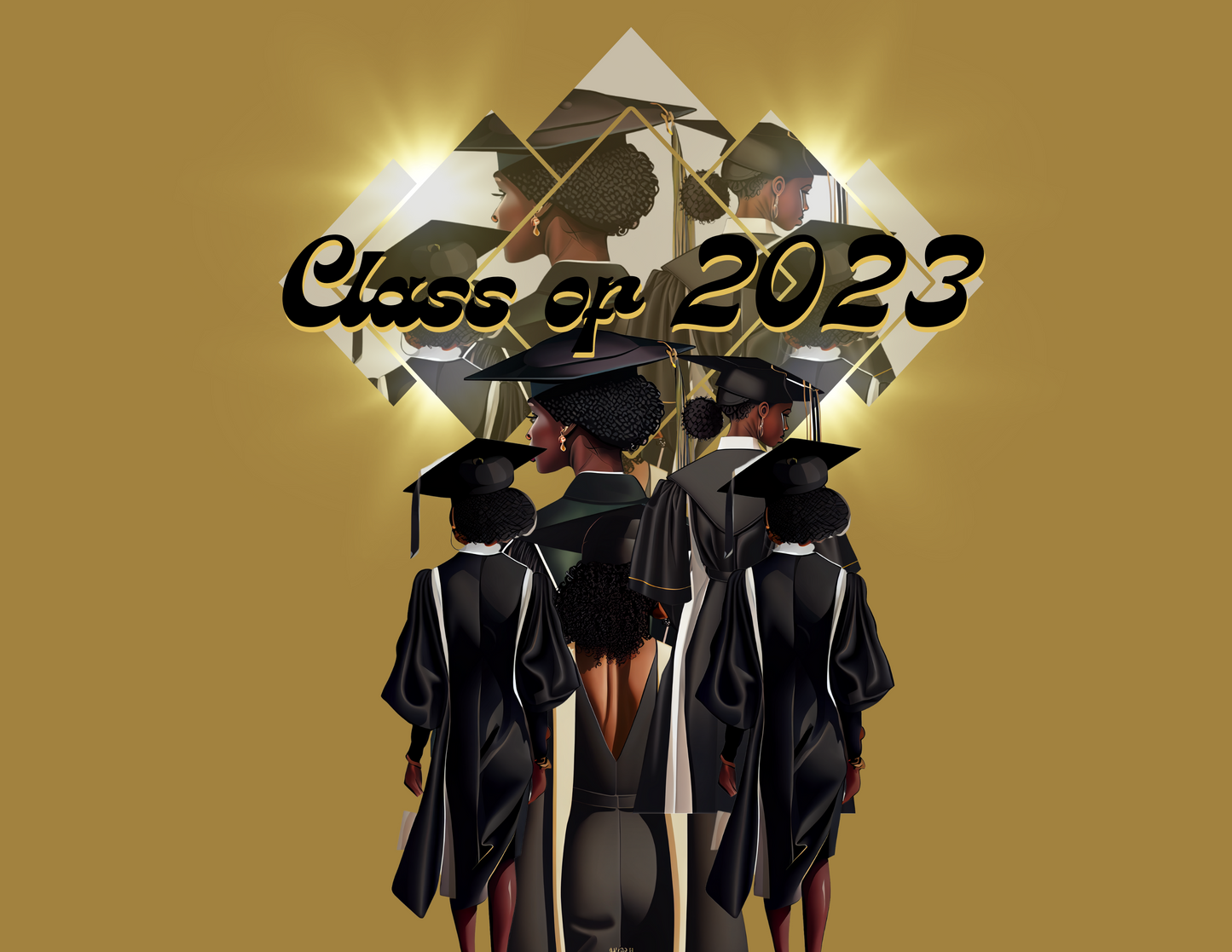 Class of 2023 Set - Black and Gold