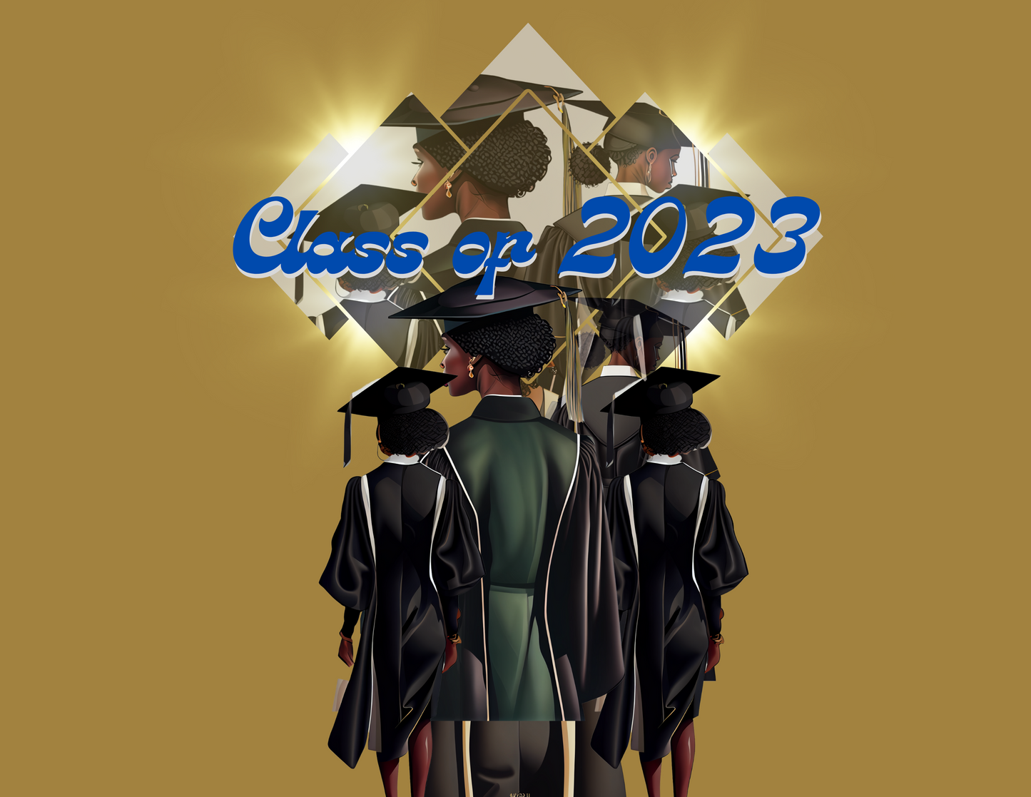 Class of 2023 - Blue and Silver