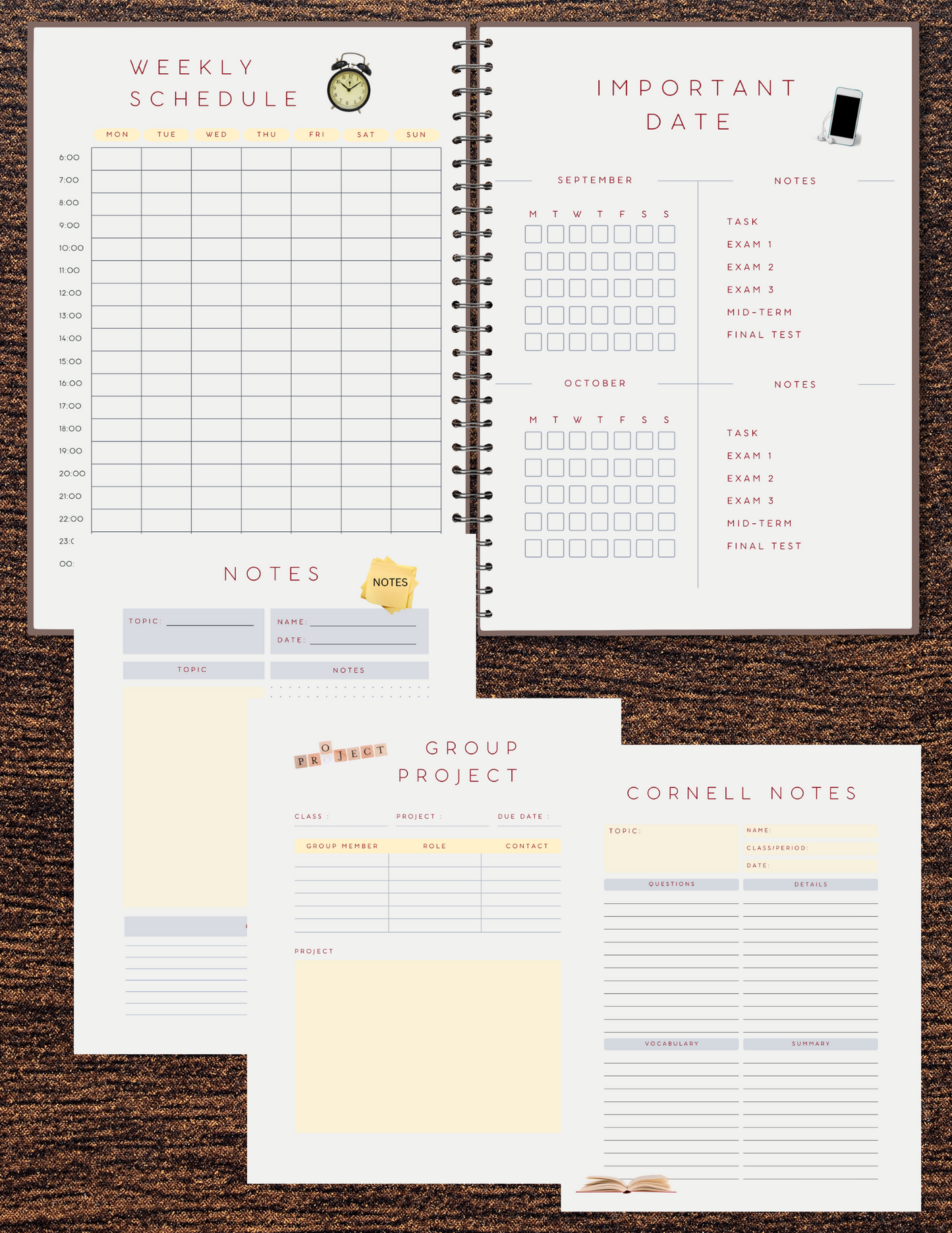 Inheritors Student Planner 2