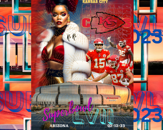 2023 Superbowl Rihanna and the Kansas City Chiefs