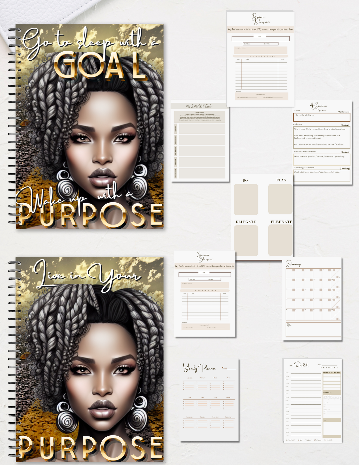 Goal and Purpose Business Planner