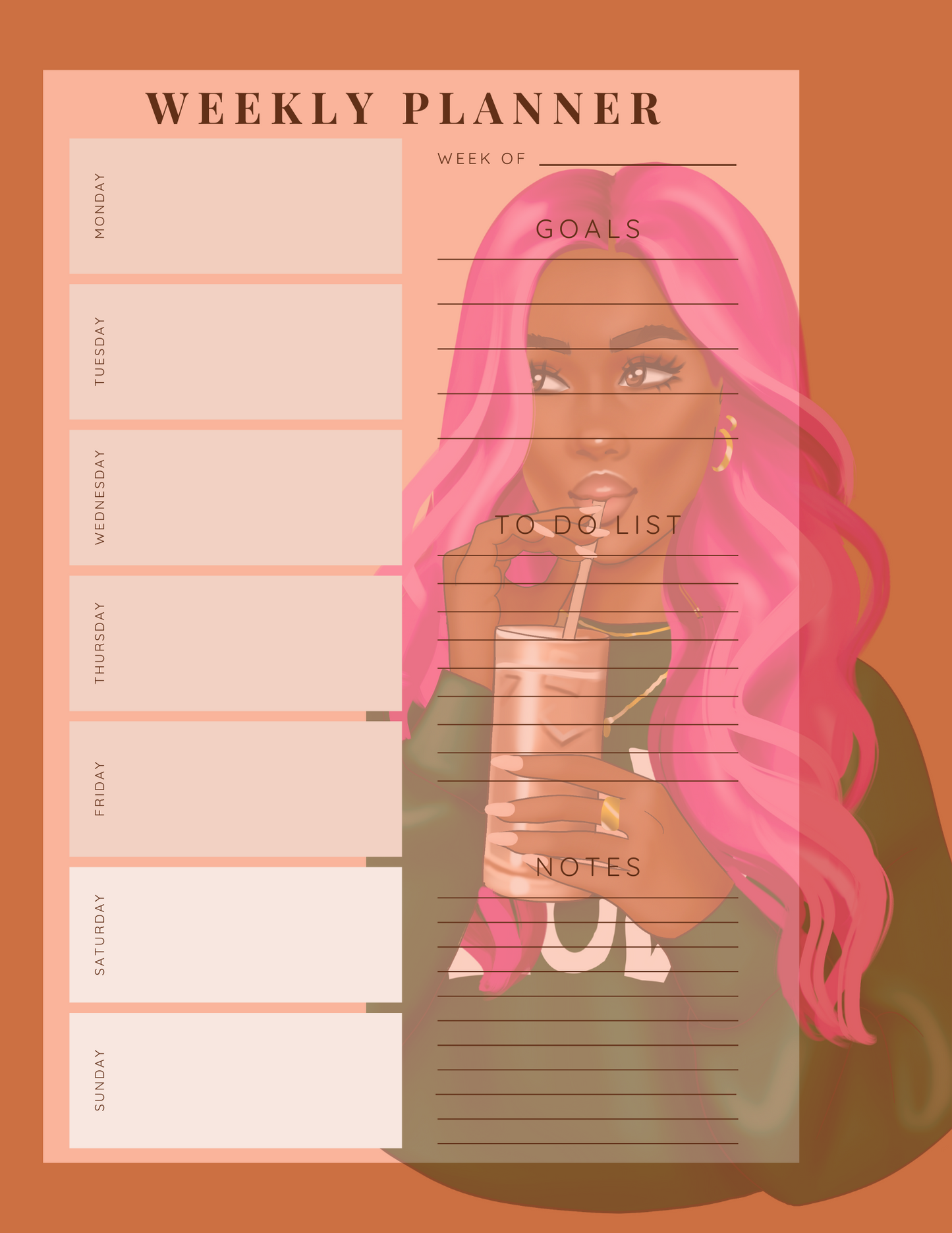 Pretty Girl Planner