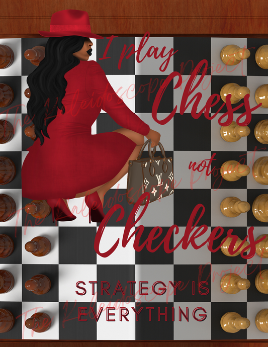 Chess not Checkers - Red