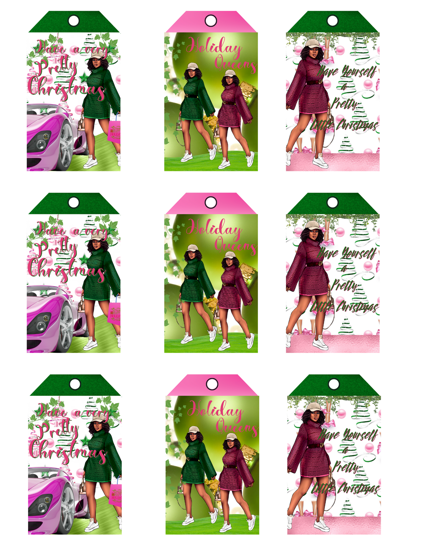 Pink and Green Christmas Bundle